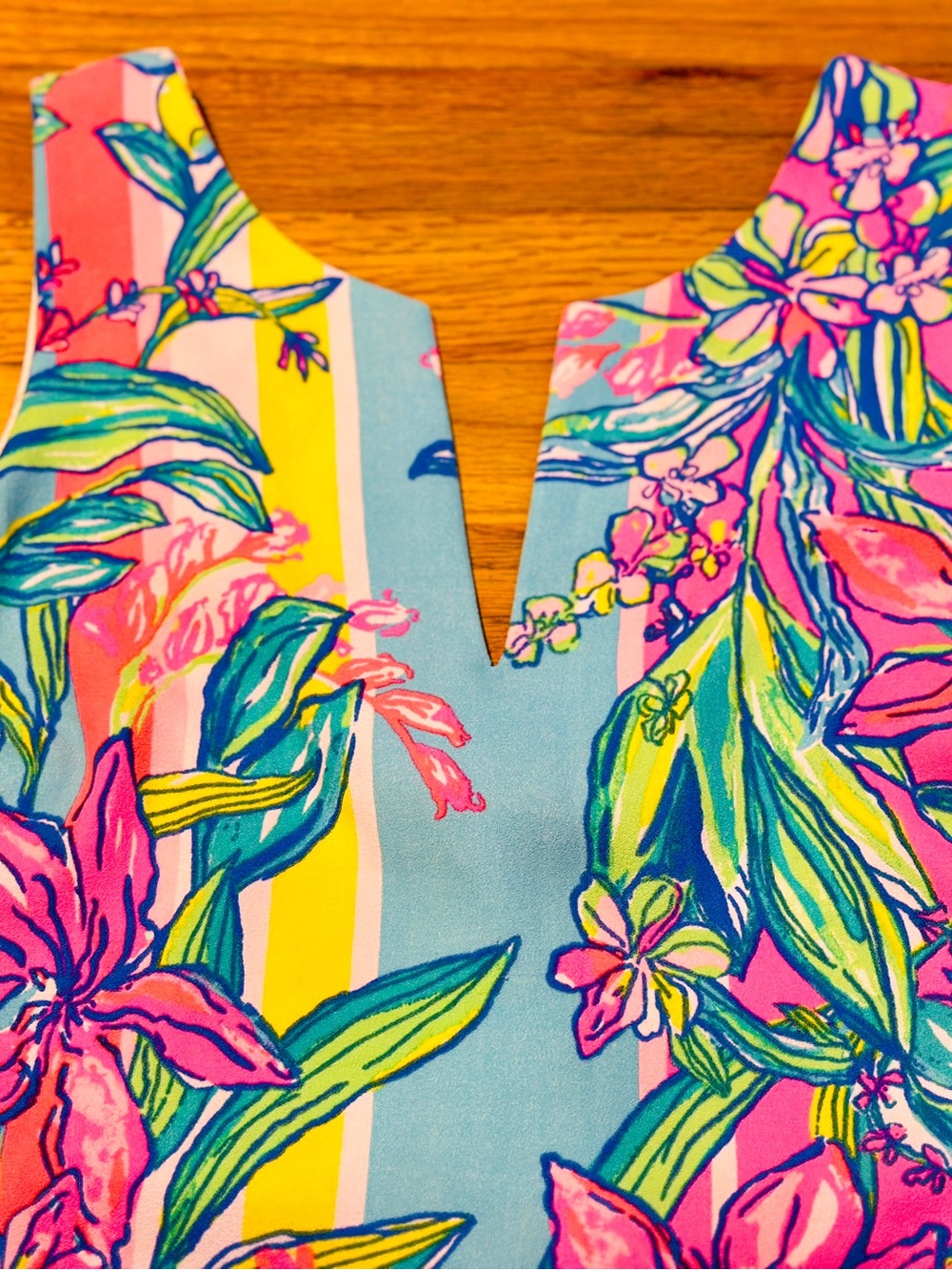 Lilly Pulitzer 0- Donna Shift Romper in "Easy Tiger" Vibrant Shift Dress! HTF! - Picture 3 of 8
